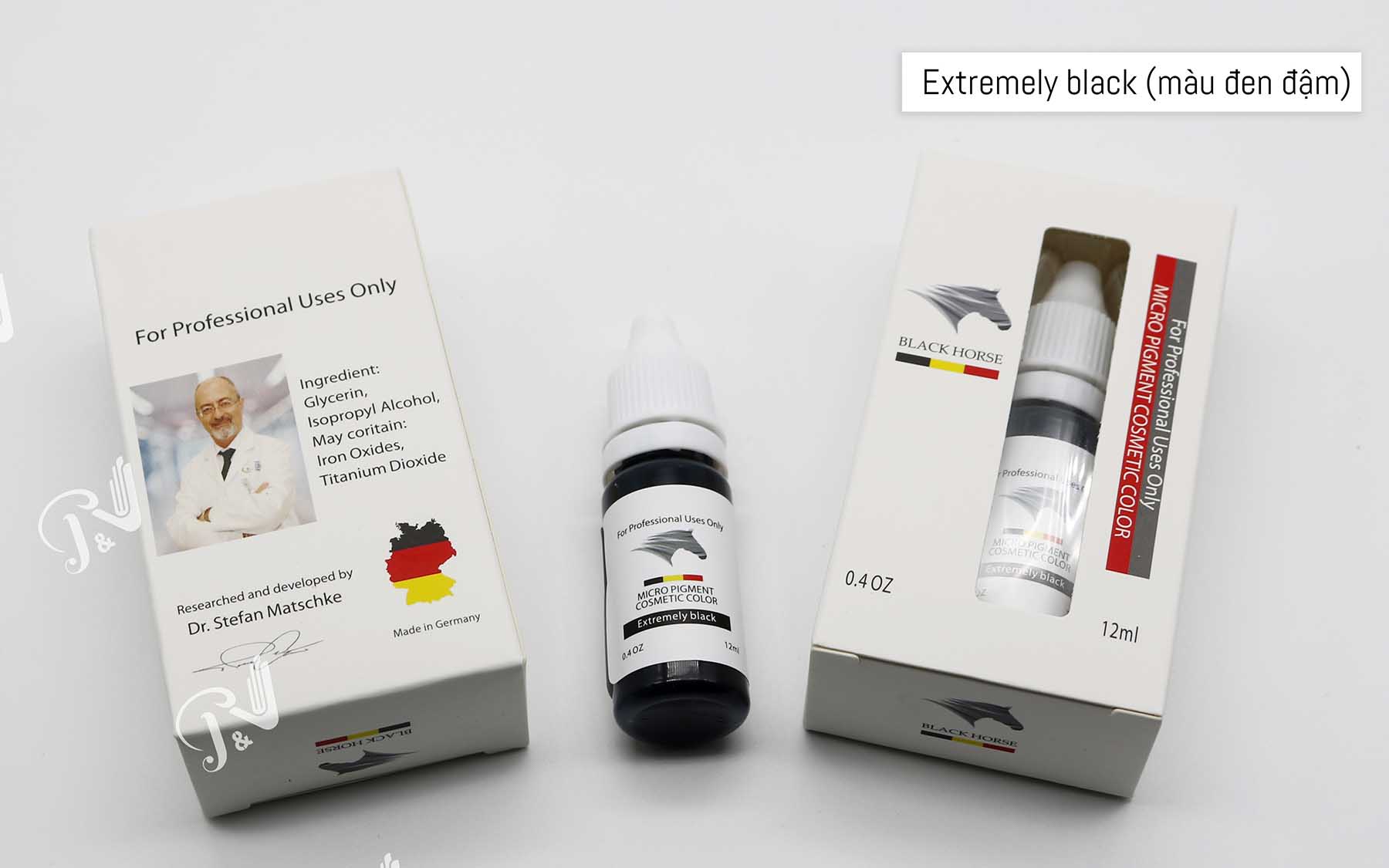 Extremely Black (đen đậm)